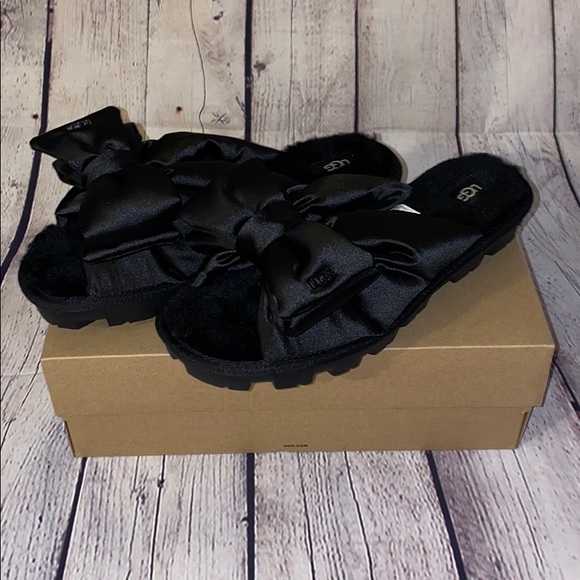 Ugg lushette puffer black Clearance